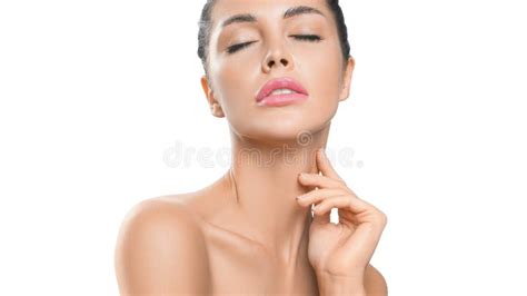 Femme Sensuelle Avec Le Corps Mince Parfait Posant Dans La Lingerie Image Stock Image Du