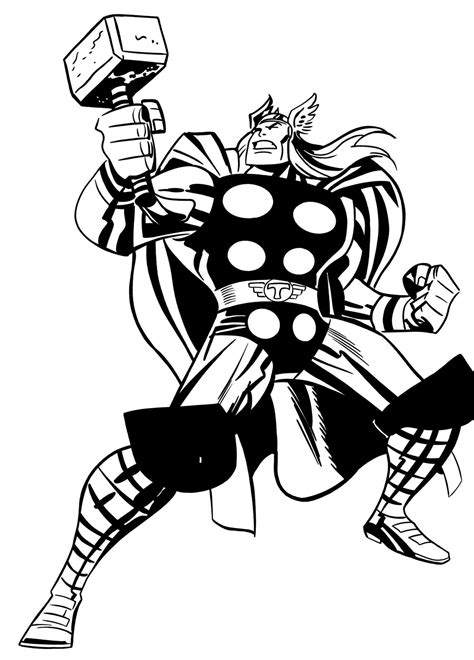 Bruce Timm Thor Inking Study Adam Davis On Artstation At