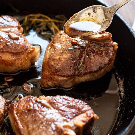 Lamb Loin Chops With Cognac Butter Kitchen Swagger