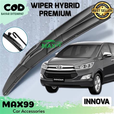 Jual COD WIPER HYBRID INNOVA WIPER HYBRID PREMIUM GRAND INNOVA