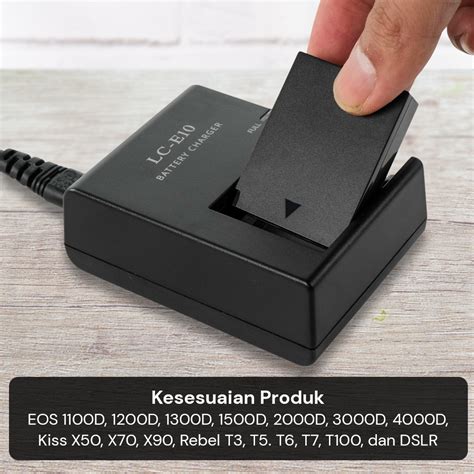 Ringteam Charger Baterai Kamera Lc E Lp E For Canon Eos D X