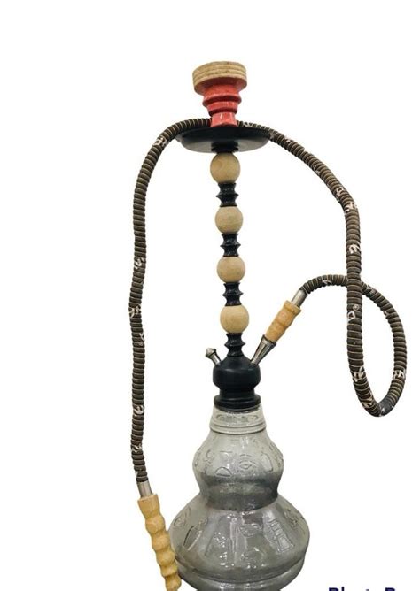Silver Designer Glass Hookah Pipe Length 1m At Rs 450 In Moradabad