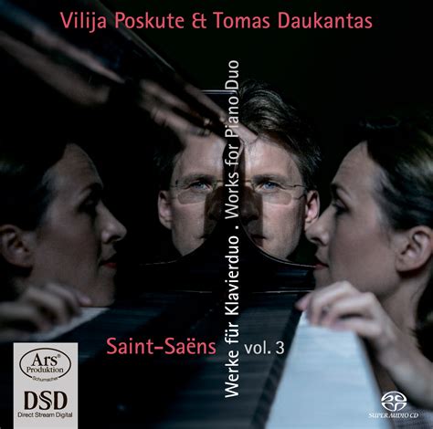 Klavierduo Poskute Daukantas Camille Saint Saëns Werke für