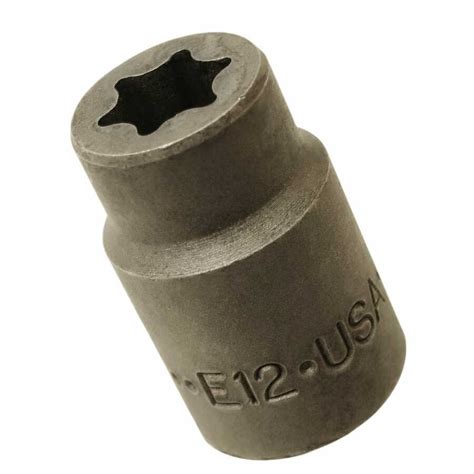 Torx Socket E12 Low Profile 9575