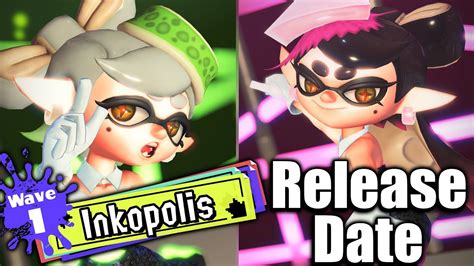 Release Date Revealed For Splatoon 3 Wave 1 Dlc Expansion Pass Inkopolis Youtube