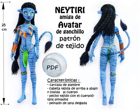 Neytiri Crochet Doll Spanish Pattern Dailydoll Shop Artofit