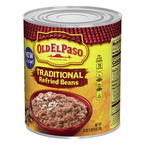 Old El Paso Refried Beans Traditional Hy Vee Aisles Online Grocery