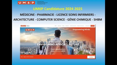 Um P Candidature M Decine Soins Infirmiers Architecture Computer