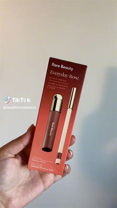 Rare Beauty Everyday Rose Lip Oil And Liner Duo [video] [video] In 2023 Lip Liner Lip Oil Skin