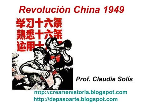 Revolución China 1949 Power Point Ppt