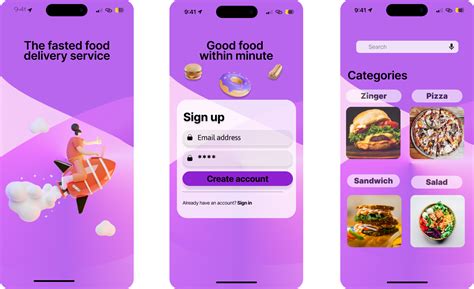 Food App Ui Design Figma