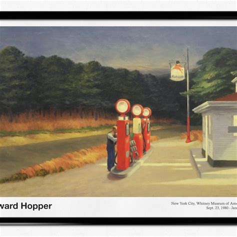 Edward Hopper Exhibition Poster New York Movie Edward Hopper Etsy Uk