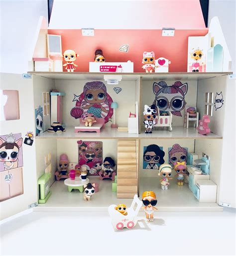 Lol Doll Surprise Dolls House Lol Dolls Doll Furniture Diy Doll House