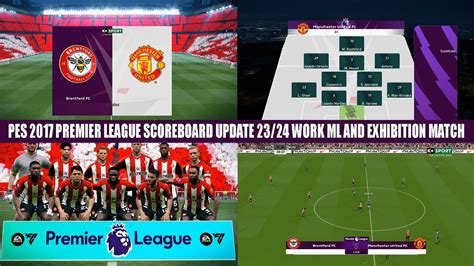 Pes New Premier League Scoreboard Update Work Ml And