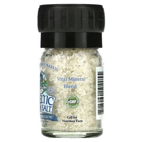 Celtic Sea Salt, Light Grey Celtic, кельтская соль, смесь жизненно ...