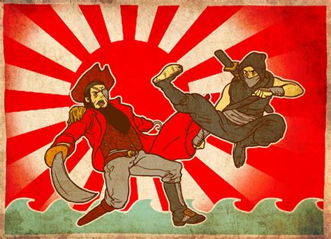 Pirates vs Ninjas by michaelharris on DeviantArt