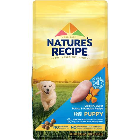 Nature's Recipe Dry Dog Food Puppy - Chicken, Sweet Potato, Pumpkin | dog Dry Food | PetSmart