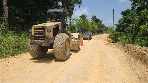 Prensa Libre Nagua Gobernadora Supervisa Trabajos Construccion Carretera