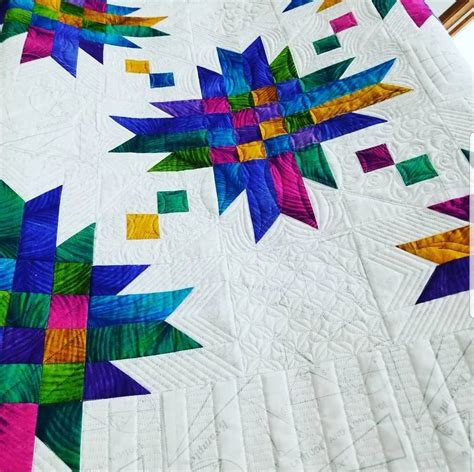 Woven Stars Quilt Pattern In 2024 Star Quilt Patterns Scrappy Quilt Patterns Quilts