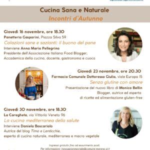 A Marano Al Via Gli Eventi Dedicati Alla Cucina Sana E Naturale