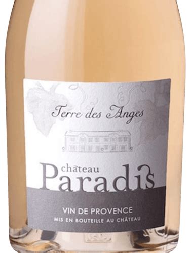 Ch Teau Paradis Terre Des Anges Ros Vivino Us