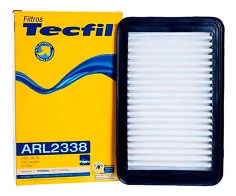 Filtro De Ar Para Motor Tecfil Arl2338 Hb20 Hb20s Picanto MercadoLivre