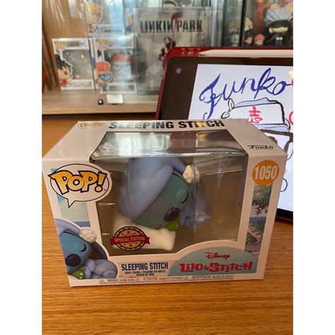 Funko Pop Disney Lilo Stitch Sleeping Stitch 1050 Shopee Thailand