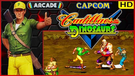 Cadillacs And Dinosaurs Arcade 1993 Gameplay With Mustapha Hd60ᶠᵖˢ