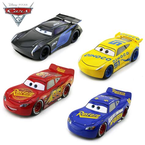 Estilos Miniatura Carros Disney Pixar Black Storm Jackson Mater