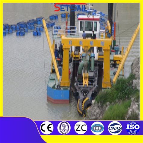 Hydraulic Cutter Suction Dredger With Cumins Engine China 6000m3 Sand