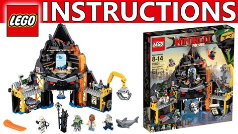 How To Build Lego Garmadon S Volcano Lair The Lego Ninjago