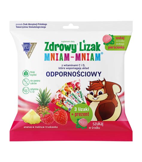 Zdrowy Lizak Mniam Mniam 3 Szt Gift Starpharma