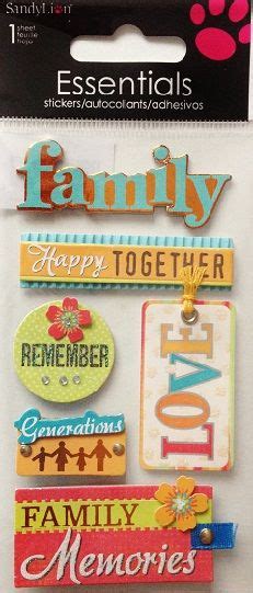 Family Tree Scrapbooking Paper Stickers Scrapbook Album | Scrapbook ...