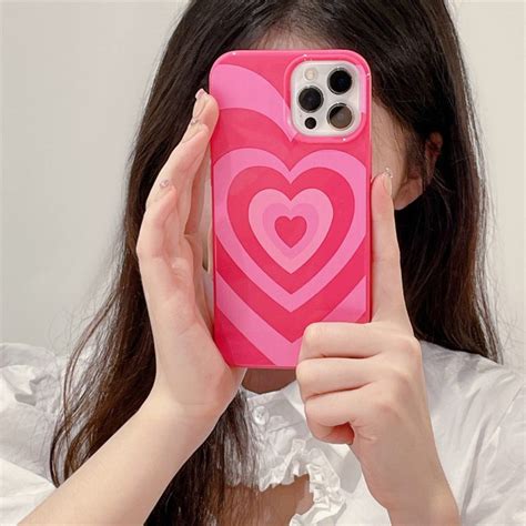 Pink Heart Iphone Case Finishifystore