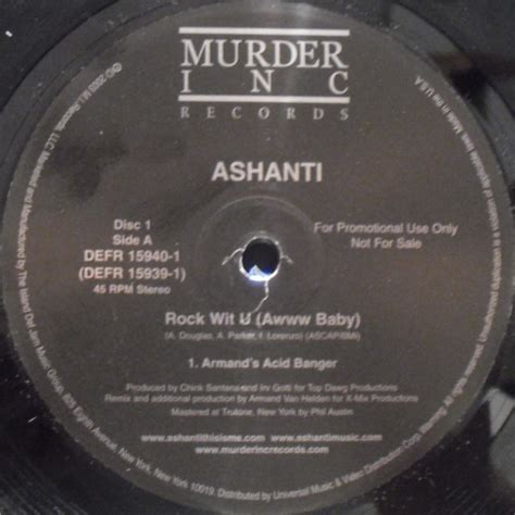 Ashanti – Rock Wit U (Awww Baby) (2003, Vinyl) - Discogs