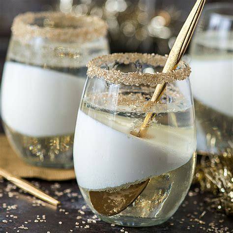 Champagne Jello Cups New Years Eve Jello Dessert