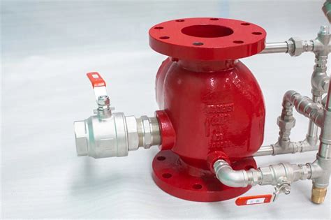 Flanged Type Wet Alarm Check Valve With FM And UL Certificate 10inch