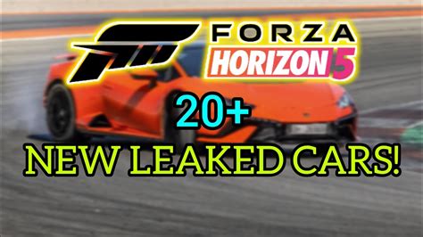 New Leaked Cars Confirmed Forza Horizon Forza Newcars Youtube