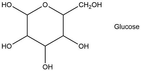 Glucose contains a six-membered ring in which all the substituents are ...