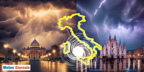 Meteo Della Settimana Dal Raro Maltempo Di Forte Intensit Rischio Di