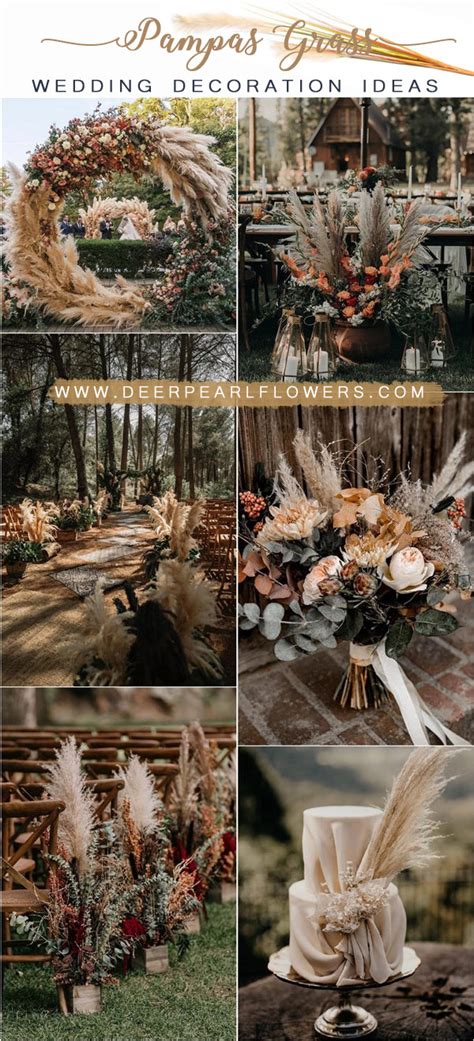 Incredible Pampas Grass Wedding Ideas Dpf