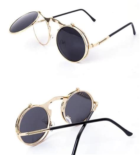 Buy Chun J31 Steampunk Sunglasses Round Designer Steam