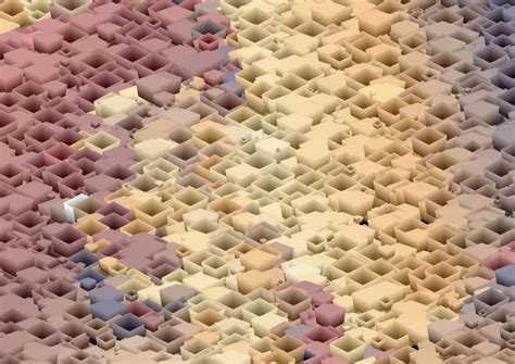 Free Red And Brown 3d Square Background