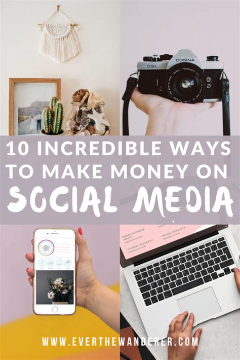 10 Incredbile Ways To Make Money On Social Media