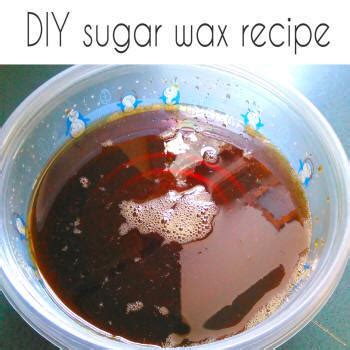 Sugar wax recipe | Crazy DIY Mom