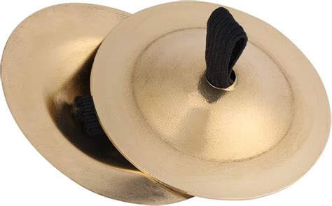 Heepdd Pair Finger Cymbals In Brass Belly Dancing Finger Dance