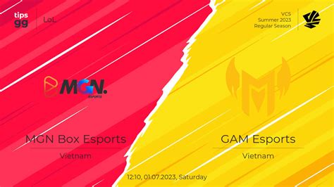 MGN Box Esports Vs GAM Esports 01 07 2023 Live Odds Match Betting