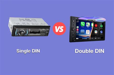 Single DIN VS Double DIN Differences Pros Cons