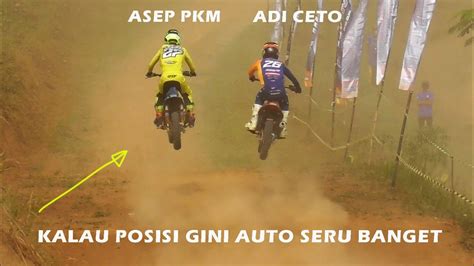 Asep Pkm Vs Adi Ceto Hebohkan Satu Sirkuit Grasstrack Kalapa Jajar