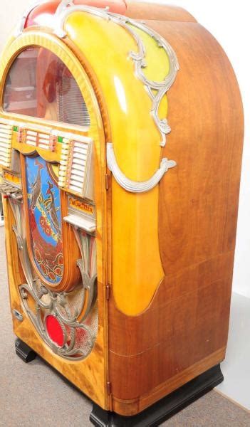 Lot Detail Wurlitzer Peacock Model Jukebox